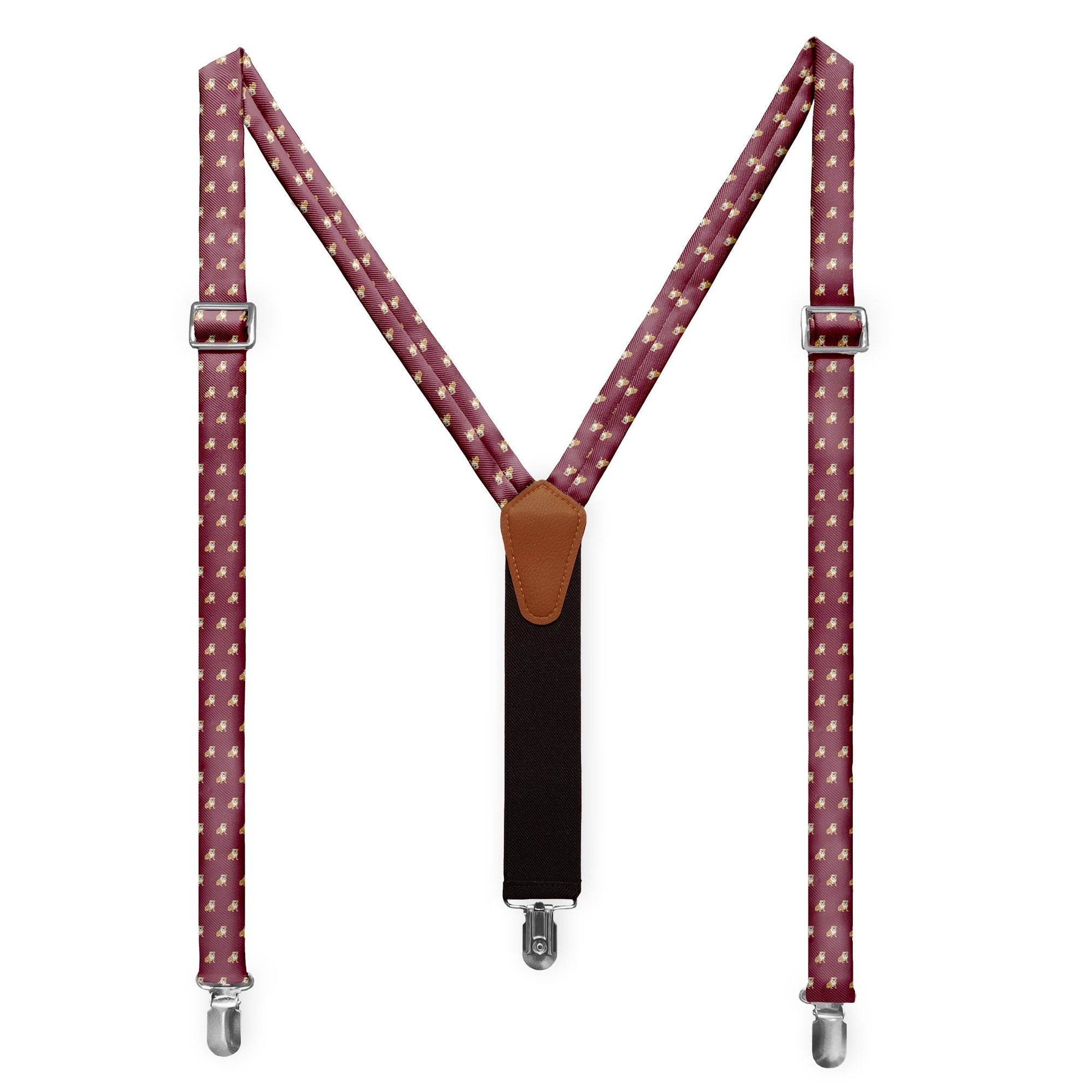 English Bulldog Suspenders -  -  - Knotty Tie Co.