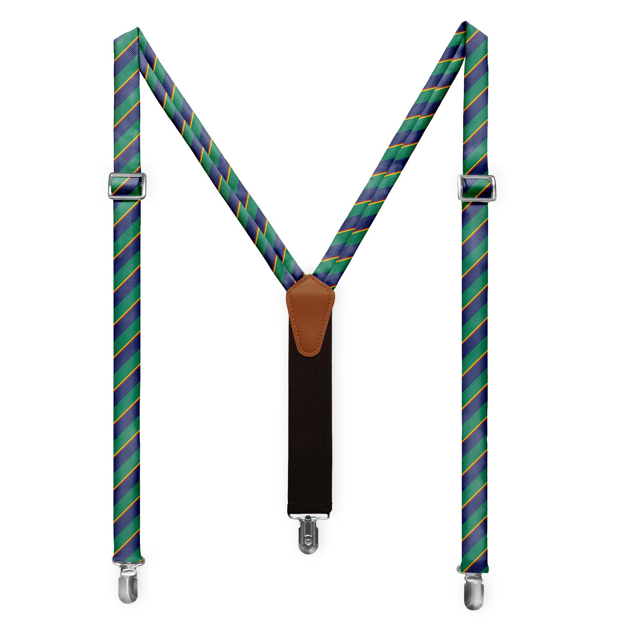 Federal Stripe Suspenders -  -  - Knotty Tie Co.
