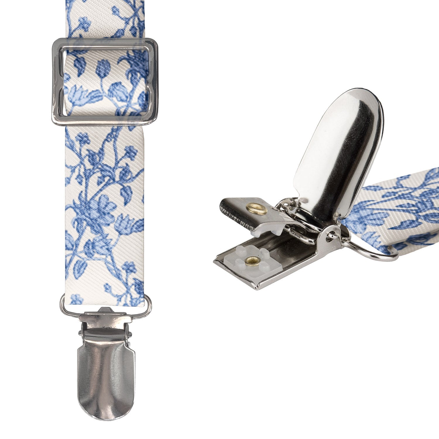 Floral Toile Suspenders -  -  - Knotty Tie Co.