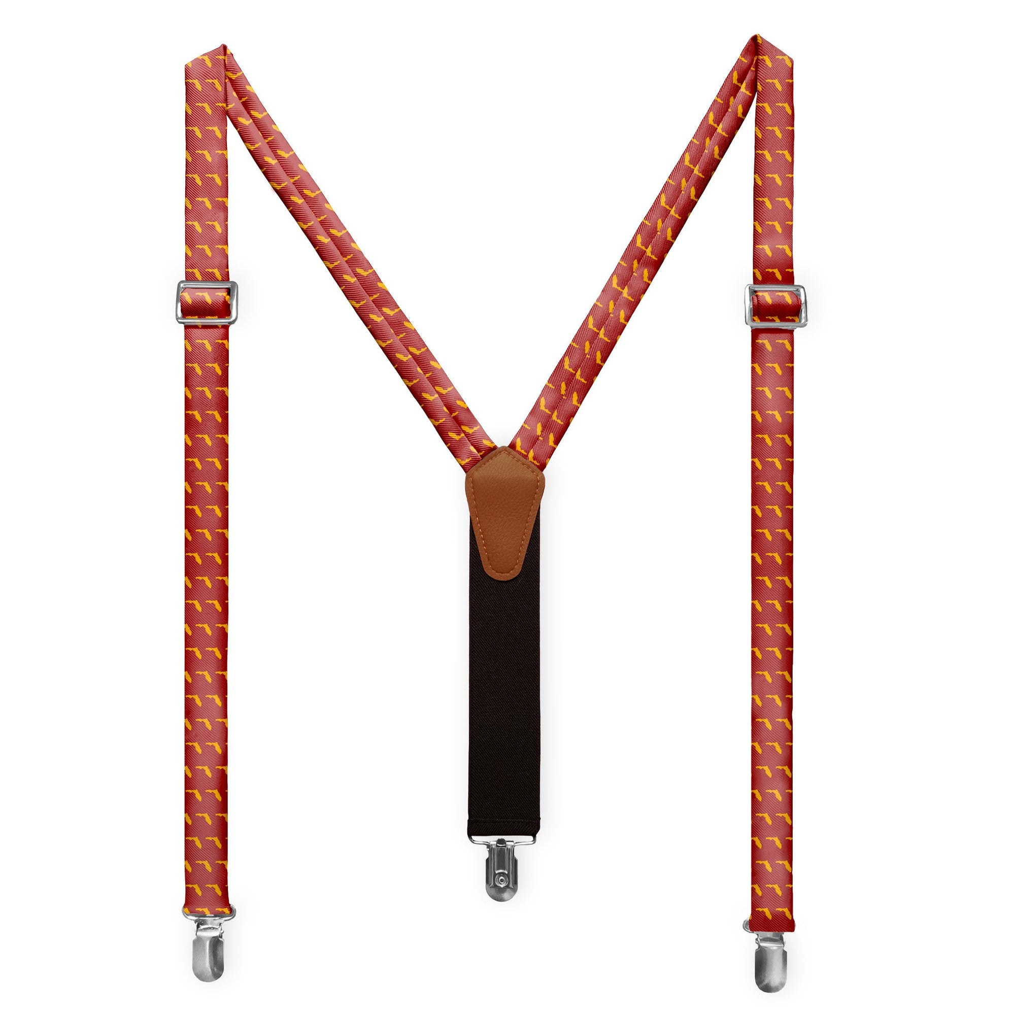 Florida State Outline Suspenders -  -  - Knotty Tie Co.