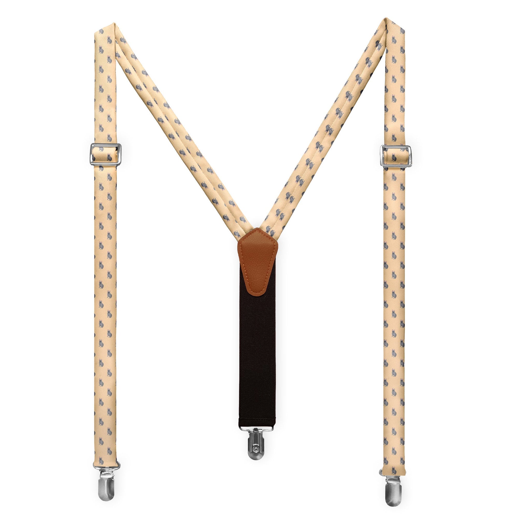French Bulldog Suspenders -  -  - Knotty Tie Co.