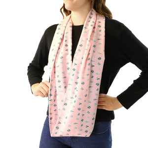 Cactus Herbage Infinity Scarf -  -  - Knotty Tie Co.