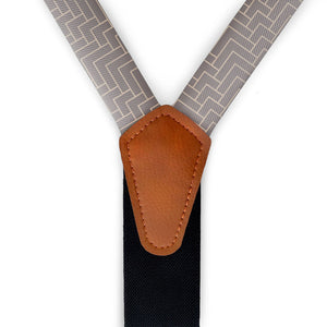 Geo Herring Suspenders -  -  - Knotty Tie Co.