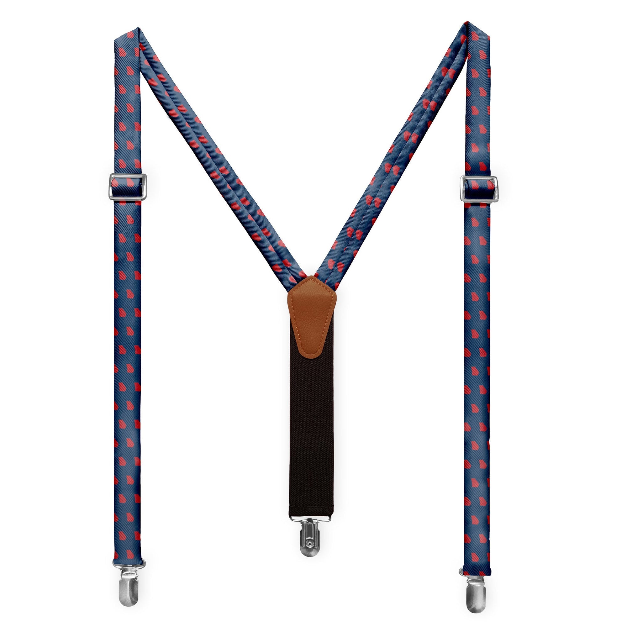 Georgia State Outline Suspenders -  -  - Knotty Tie Co.