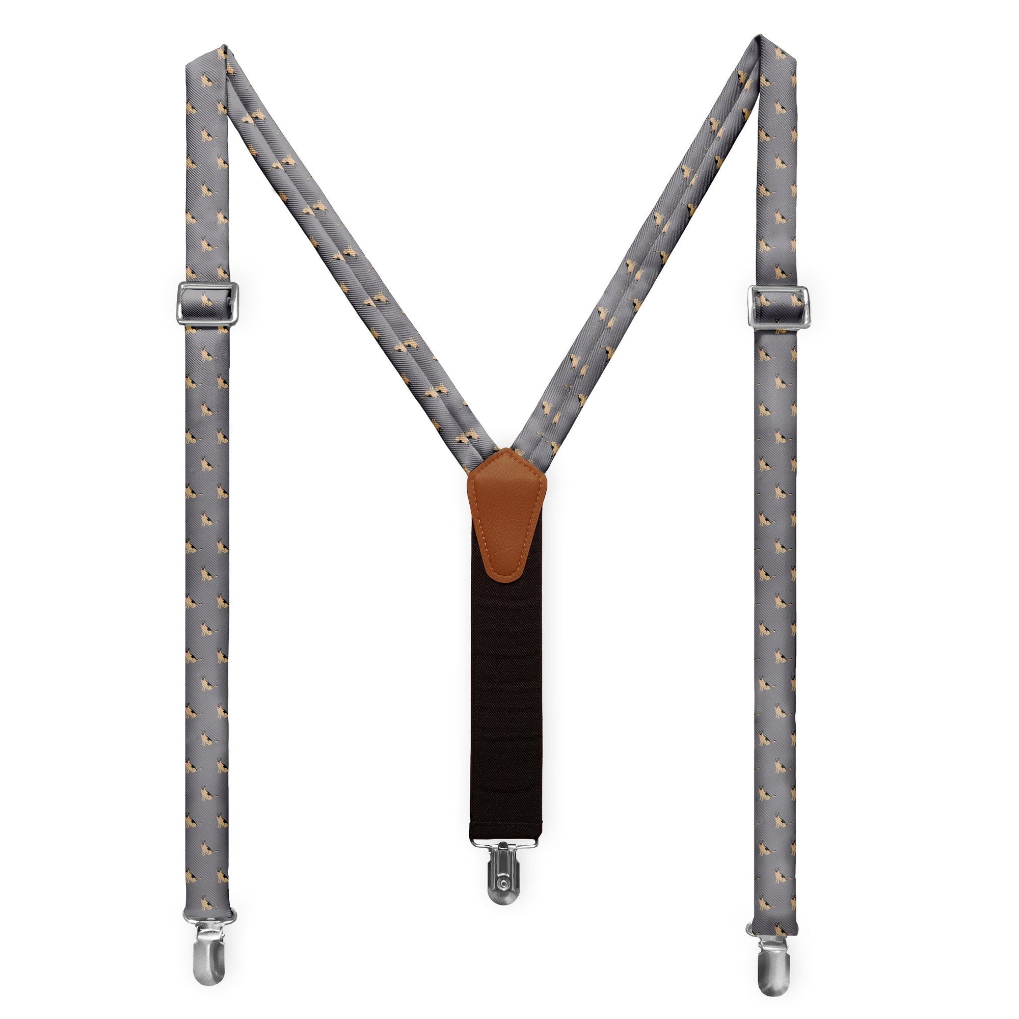 German Shepherd Suspenders -  -  - Knotty Tie Co.