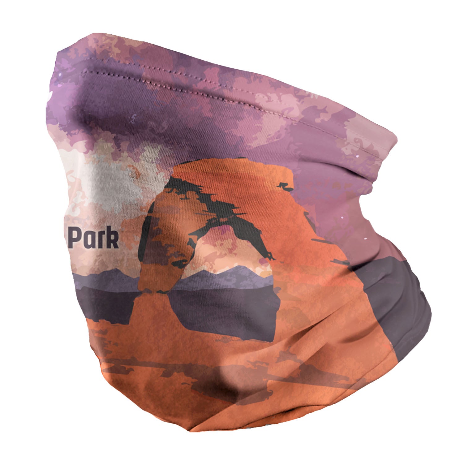 Arches National Park Abstract Neck Gaiter - Regular -  - Knotty Tie Co.