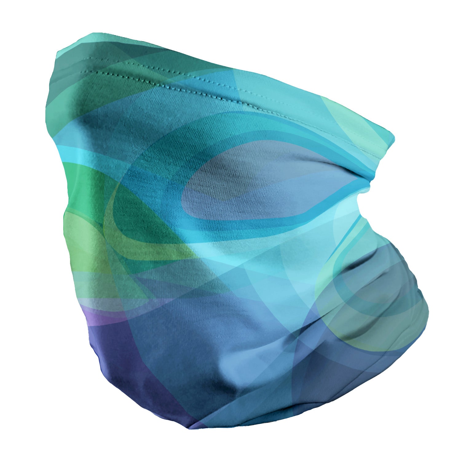 Fractal Flow Neck Gaiter - Regular - Knotty Tie Co.