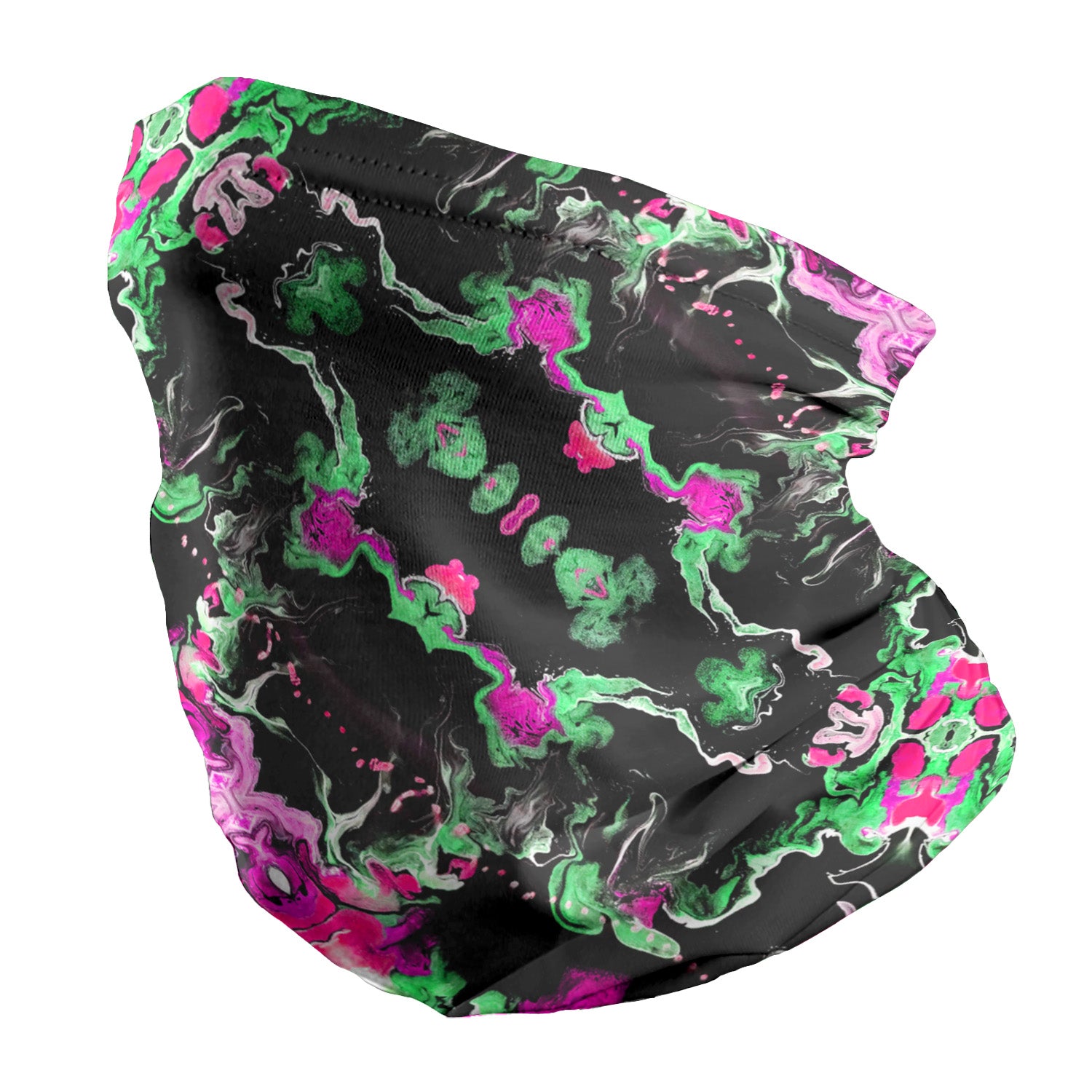 Green Flow Neck Gaiter - Regular - Knotty Tie Co.