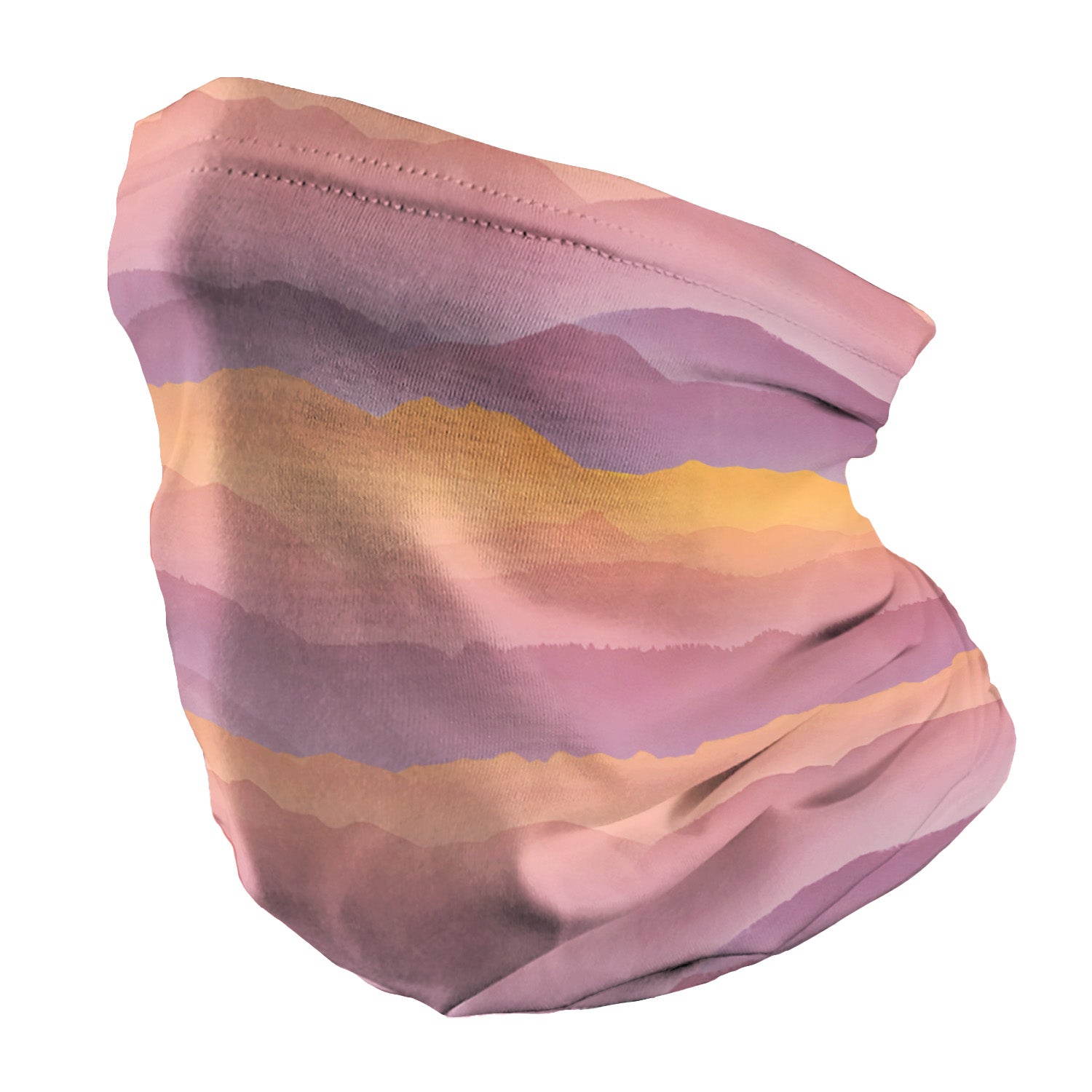 Mountain Sunset Neck Gaiter - Regular - Knotty Tie Co.