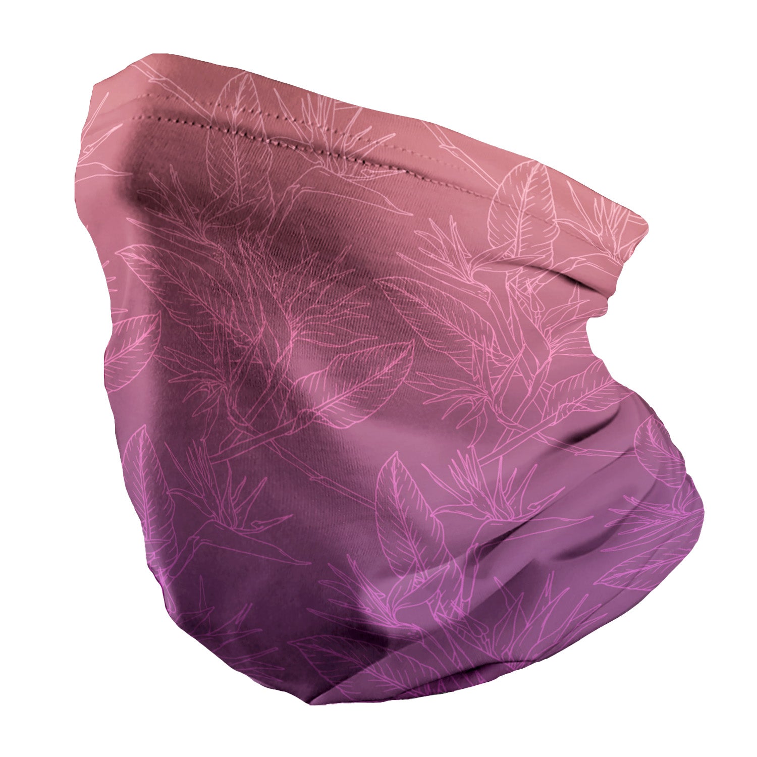 Tropical Sunset Neck Gaiter - Regular - Knotty Tie Co.