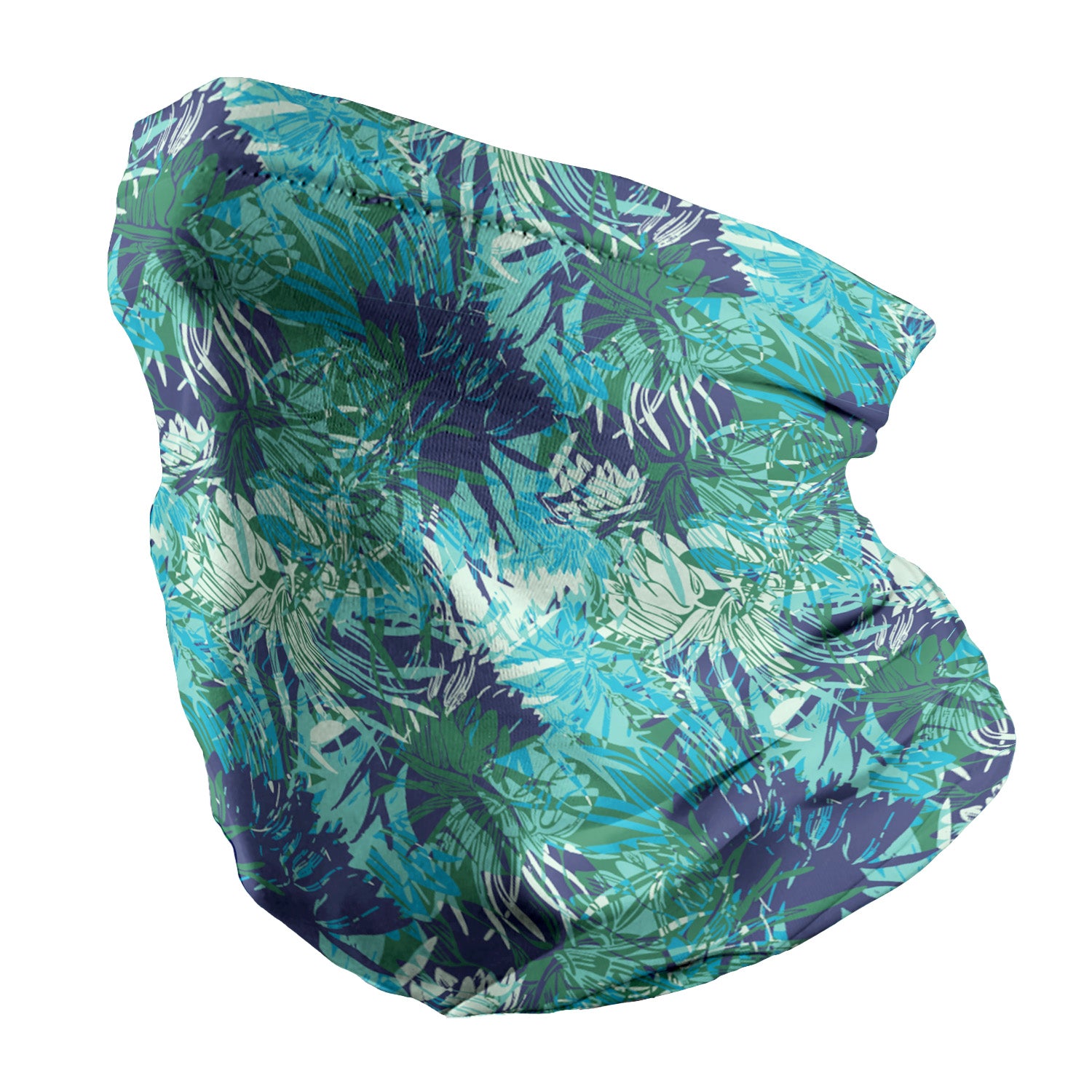 Tropics Floral Neck Gaiter - Regular - Knotty Tie Co.