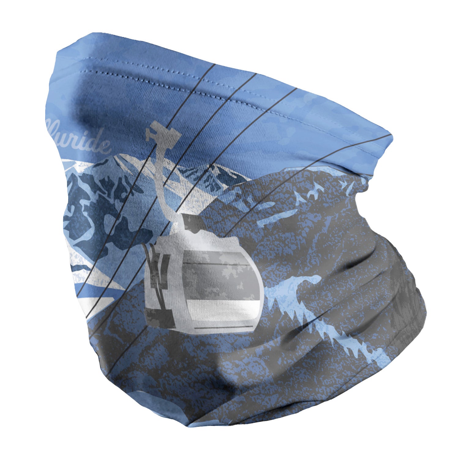 Telluride Abstract Neck Gaiter - Regular - Knotty Tie Co.