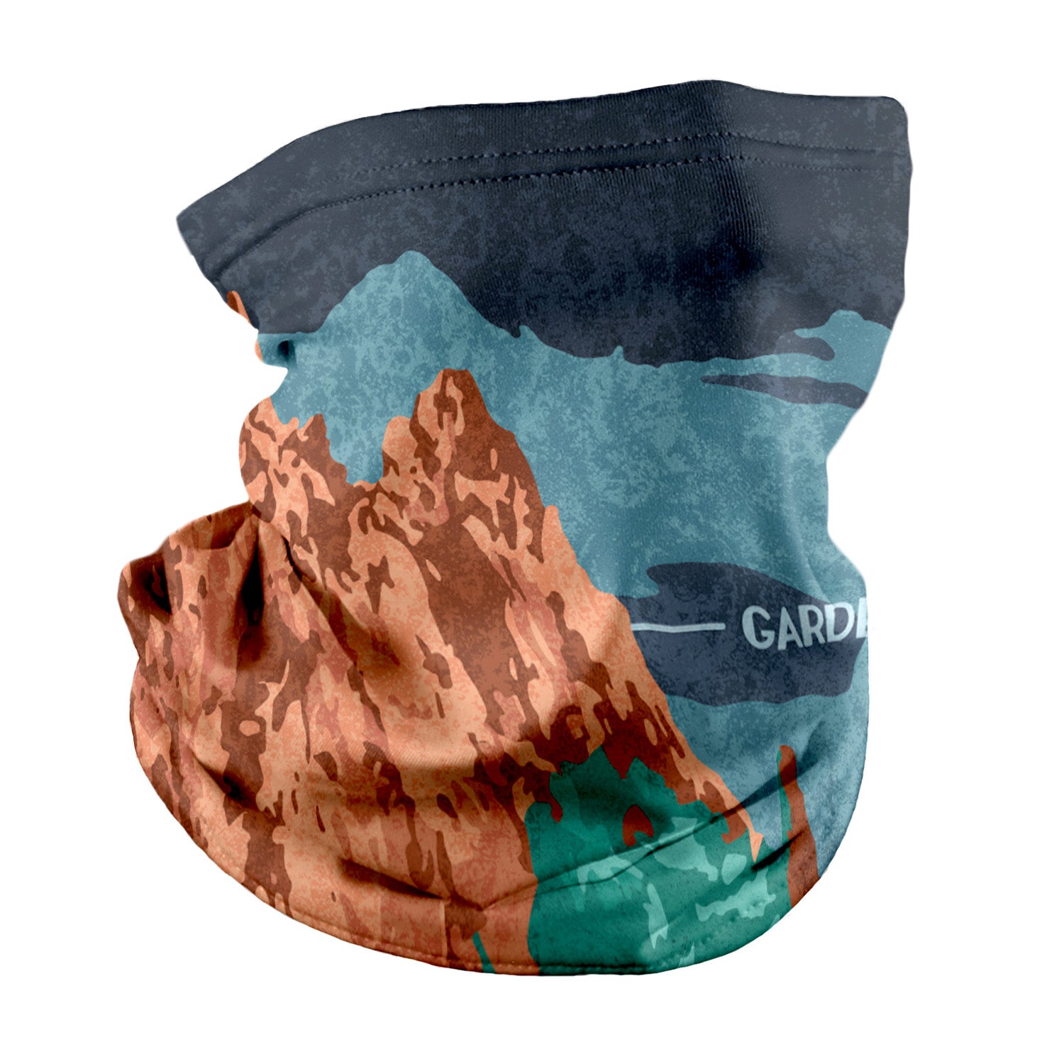 Garden of the Gods Abstract Neck Gaiter - Regular - Knotty Tie Co.