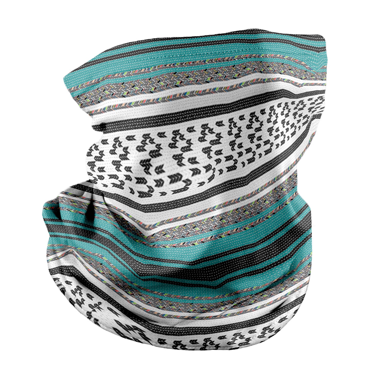 Serape Stripe Neck Gaiter - Regular - Knotty Tie Co.