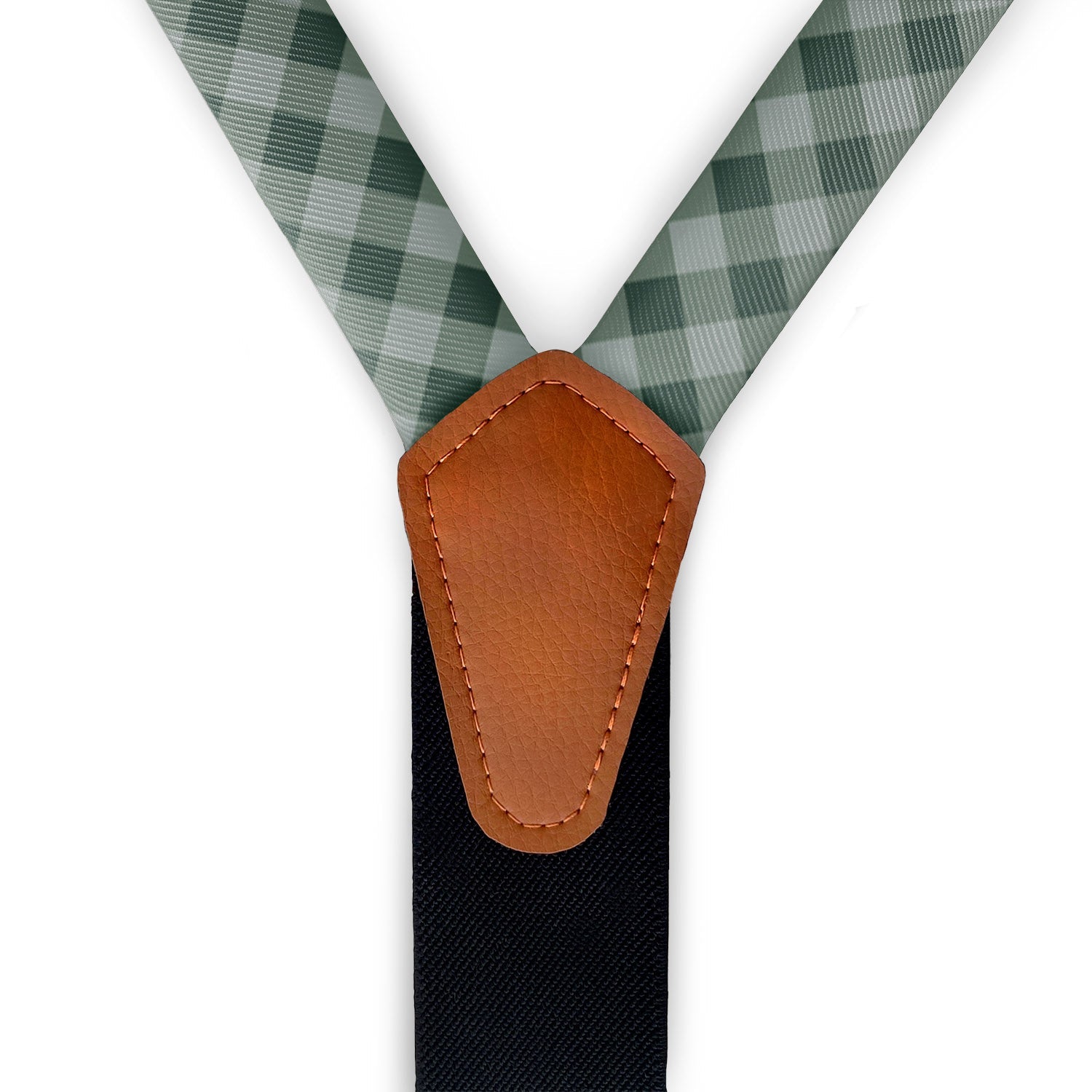 Gingham Plaid Suspenders -  -  - Knotty Tie Co.