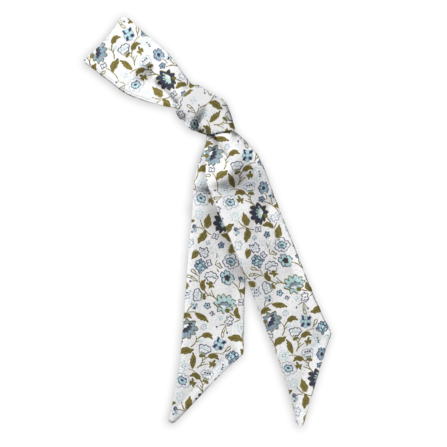 Cecile Floral Hair Scarf -  -  - Knotty Tie Co.