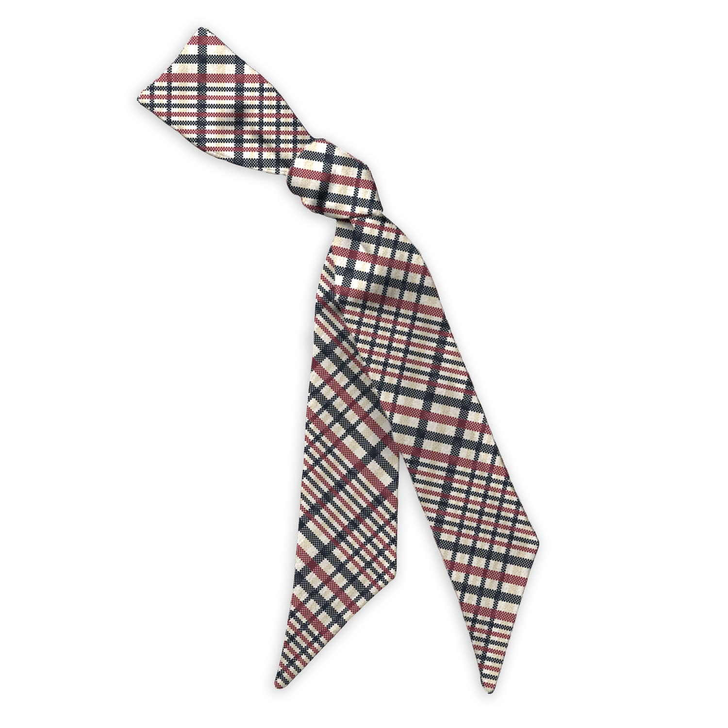 Potter Plaid Hair Scarf - 1.75" x 34.25" - Knotty Tie Co.