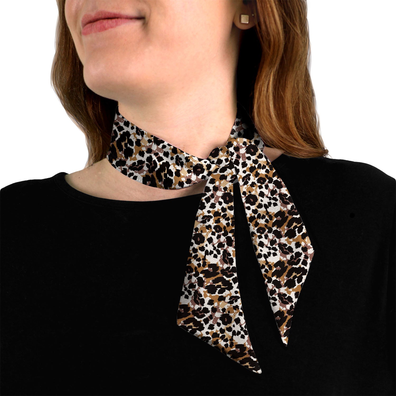 Cat Print Hair Scarf -  -  - Knotty Tie Co.