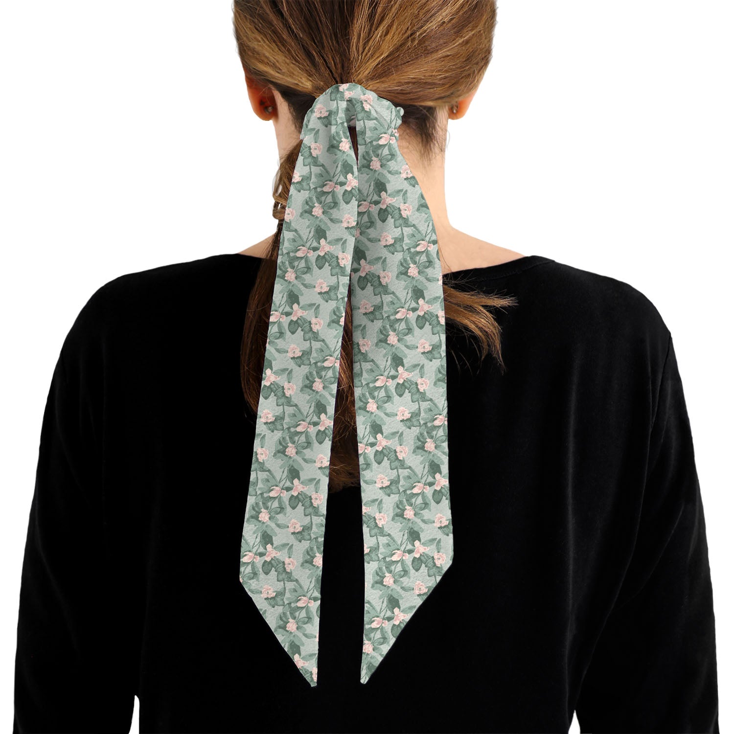 Budding Floral Hair Scarf -  -  - Knotty Tie Co.