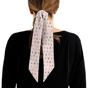 Cactus Herbage Hair Scarf -  -  - Knotty Tie Co.