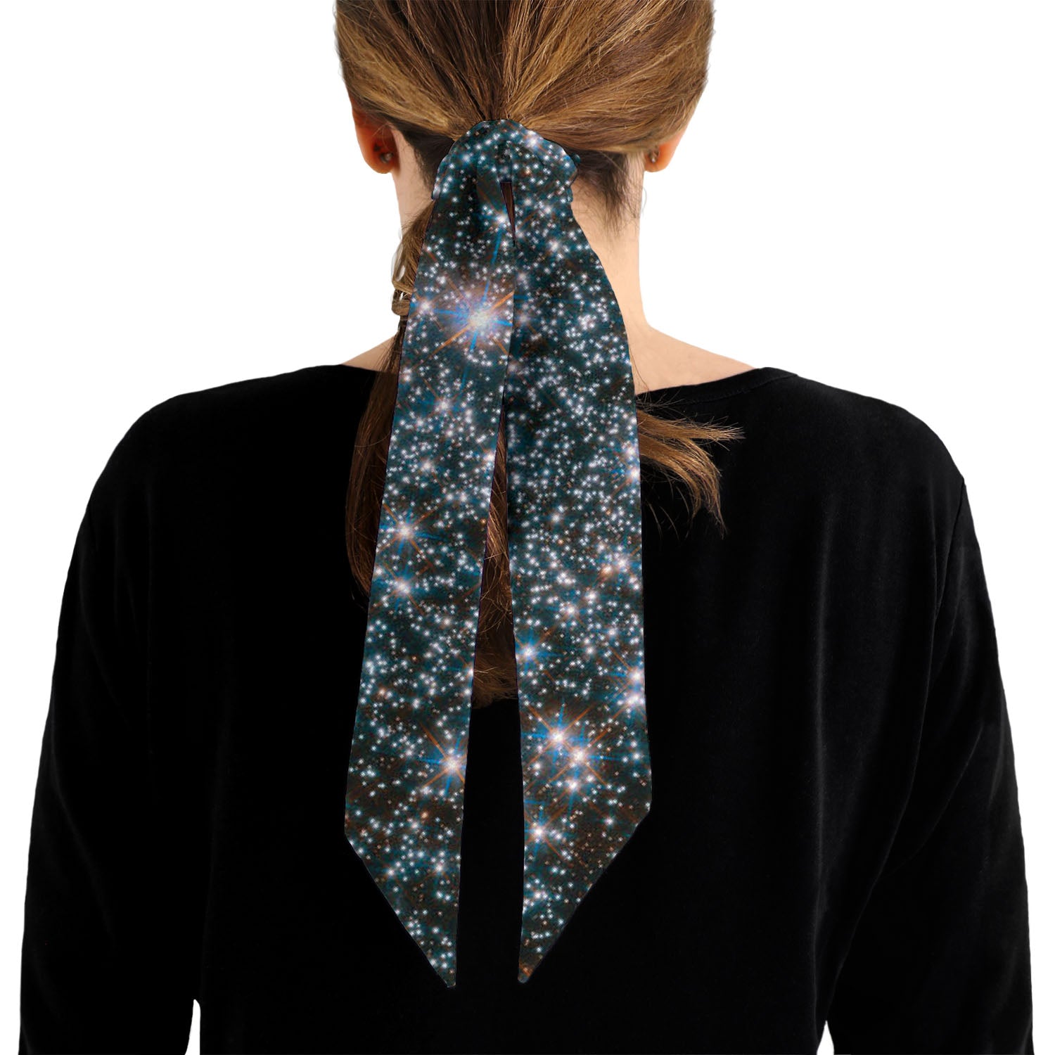 Galaxy Hair Scarf - 1.75" x 34.25" - Knotty Tie Co.