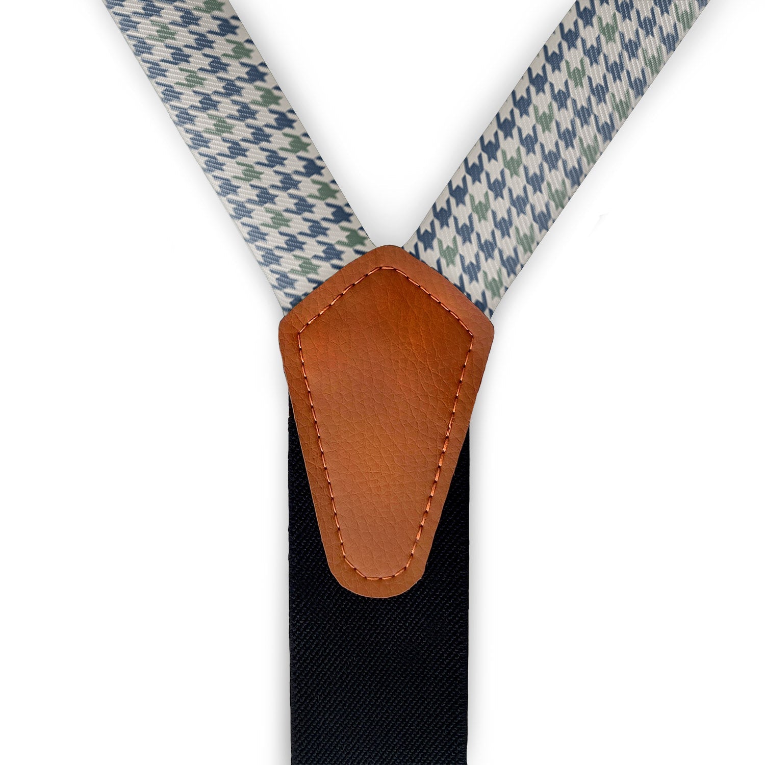 Houndstooth Suspenders -  -  - Knotty Tie Co.