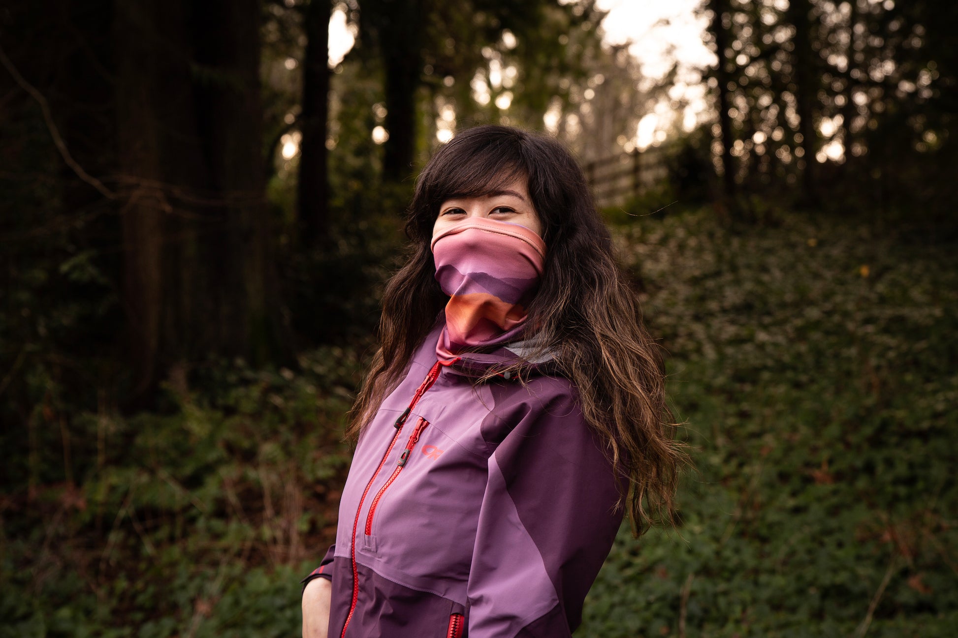 Mountain Sunset Neck Gaiter - Knotty Tie Co.
