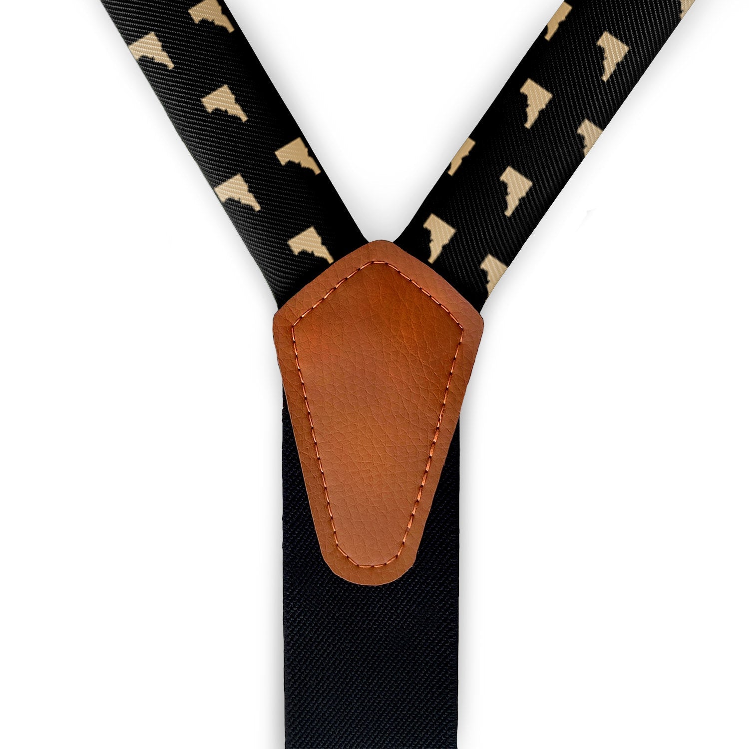 Idaho State Outline Suspenders -  -  - Knotty Tie Co.