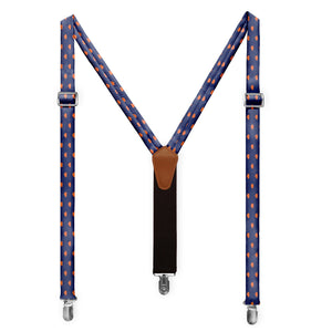 Illinois State Outline Suspenders -  -  - Knotty Tie Co.