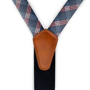 Intersector Plaid Suspenders -  -  - Knotty Tie Co.