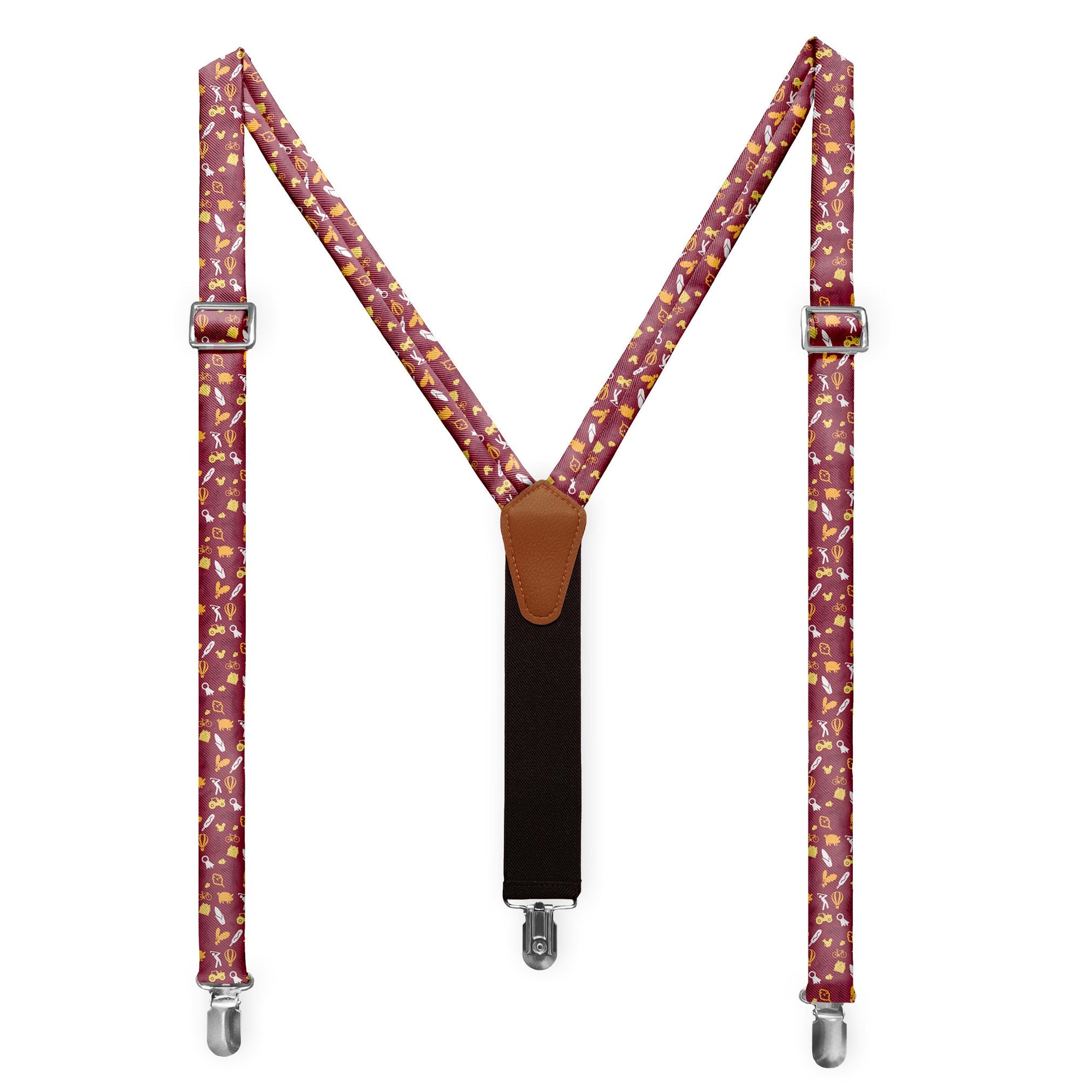 Iowa State Heritage Suspenders -  -  - Knotty Tie Co.