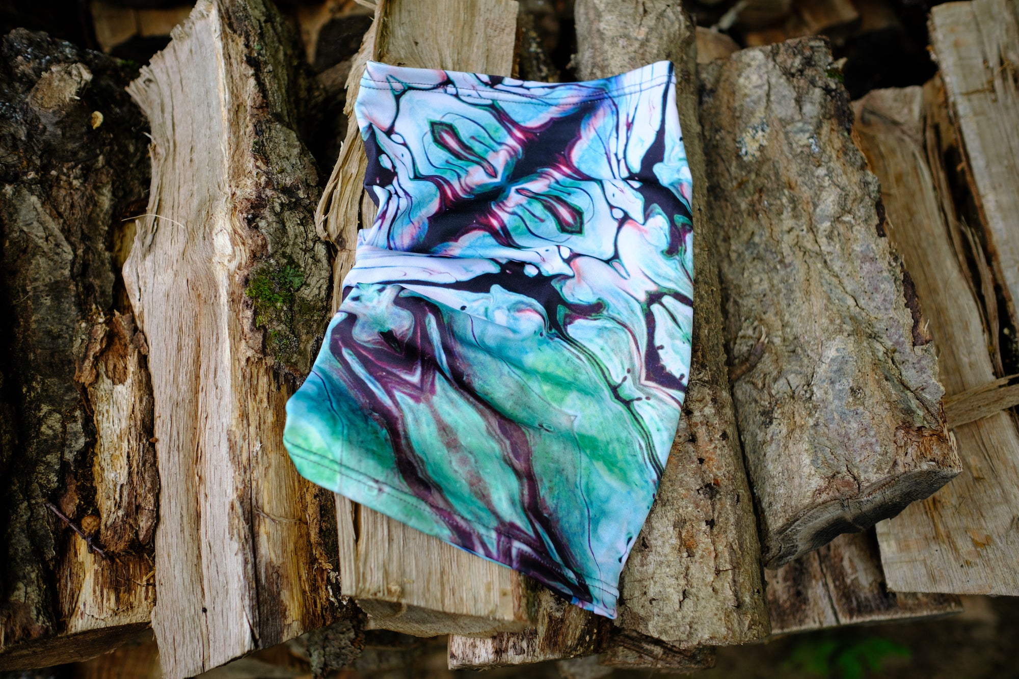 Ink Wash Neck Gaiter - Knotty Tie Co.