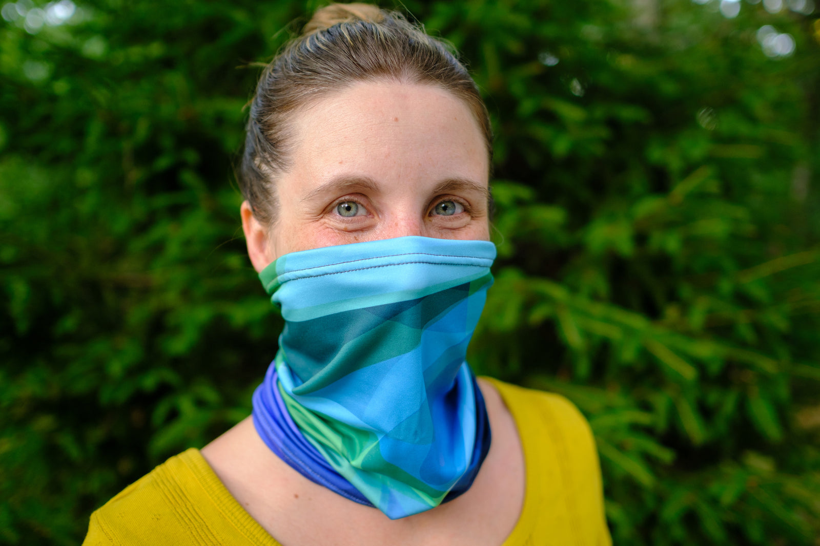 Fractal Flow Neck Gaiter - Regular - Knotty Tie Co.