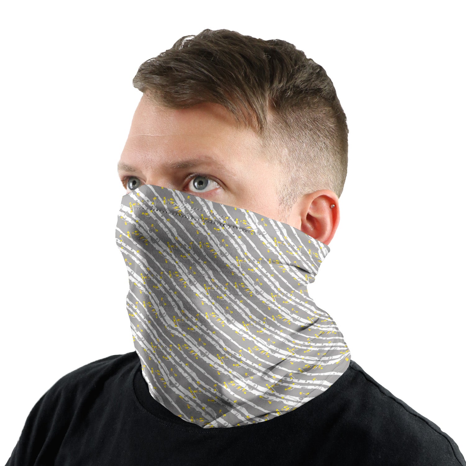 Aspen Grove Neck Gaiter - Male Face - Knotty Tie Co.