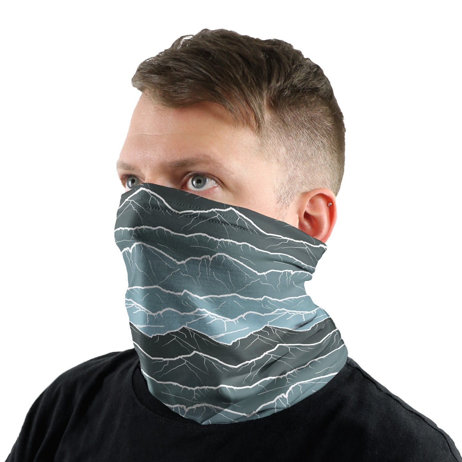 Front Range Neck Gaiter - Male Face - Knotty Tie Co.
