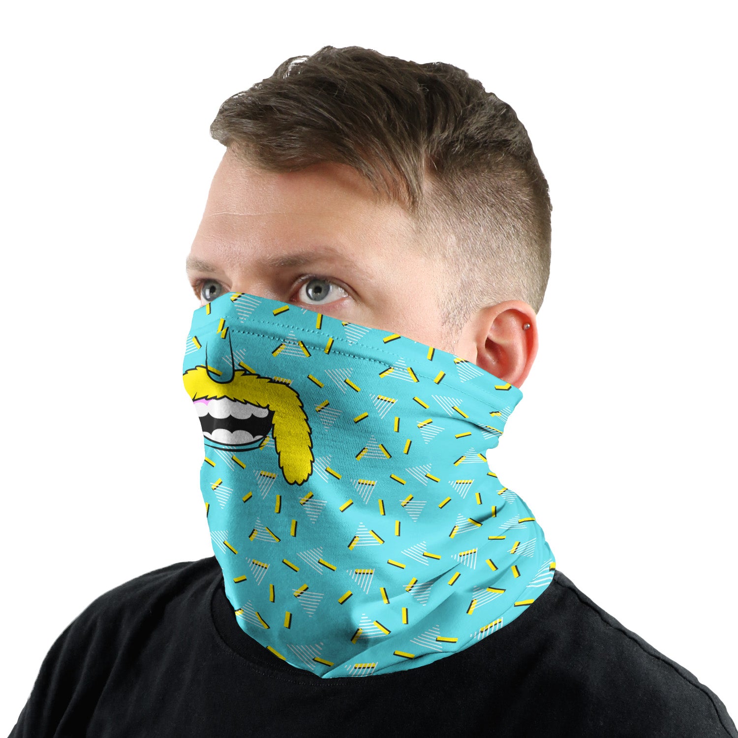 Hogan 1 Neck Gaiter - Male Face - Knotty Tie Co.