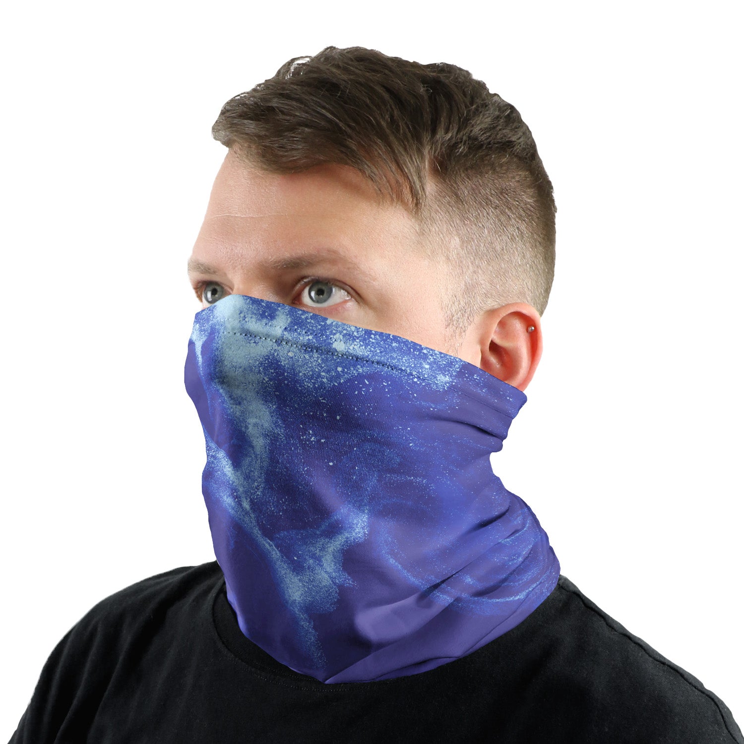 Sea Ice Neck Gaiter - Male Face - Knotty Tie Co.