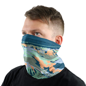 Winter Park Abstract Neck Gaiter -  -  - Knotty Tie Co.