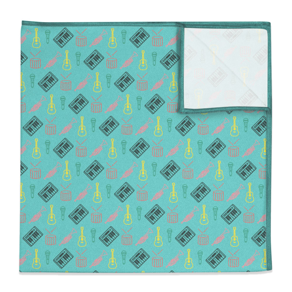 Instruments Pocket Square - 12" Square -  - Knotty Tie Co.