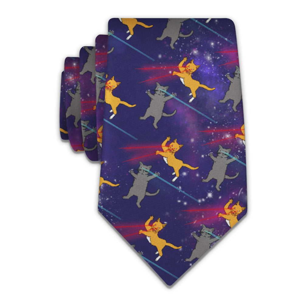 Laser Cats Necktie - Knotty 2.75" -  - Knotty Tie Co.