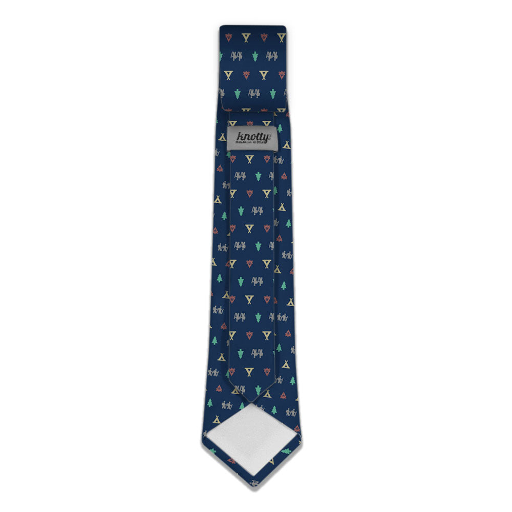 Camping With Friends Necktie -  -  - Knotty Tie Co.