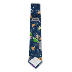 Galactic Corgi Necktie -  -  - Knotty Tie Co.