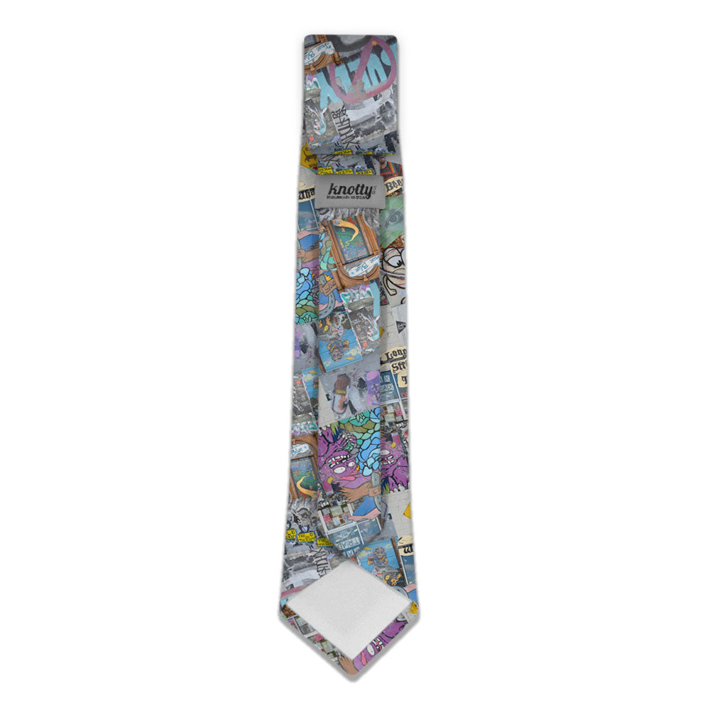 Cap Hill Street Art Necktie -  -  - Knotty Tie Co.