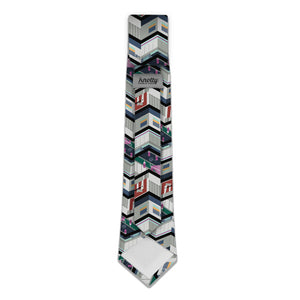 Cherry Creek Herringbone Necktie -  -  - Knotty Tie Co.