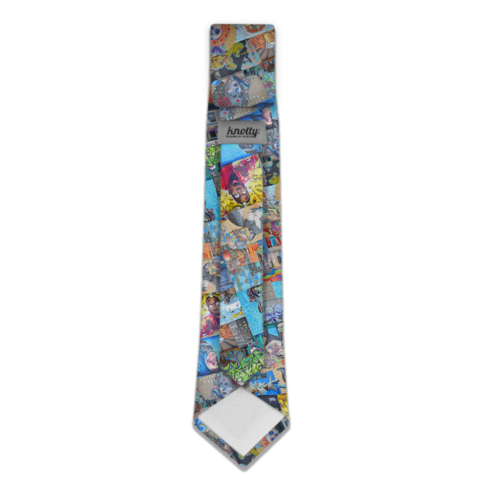 Lincoln Park Street Art Necktie -  -  - Knotty Tie Co.