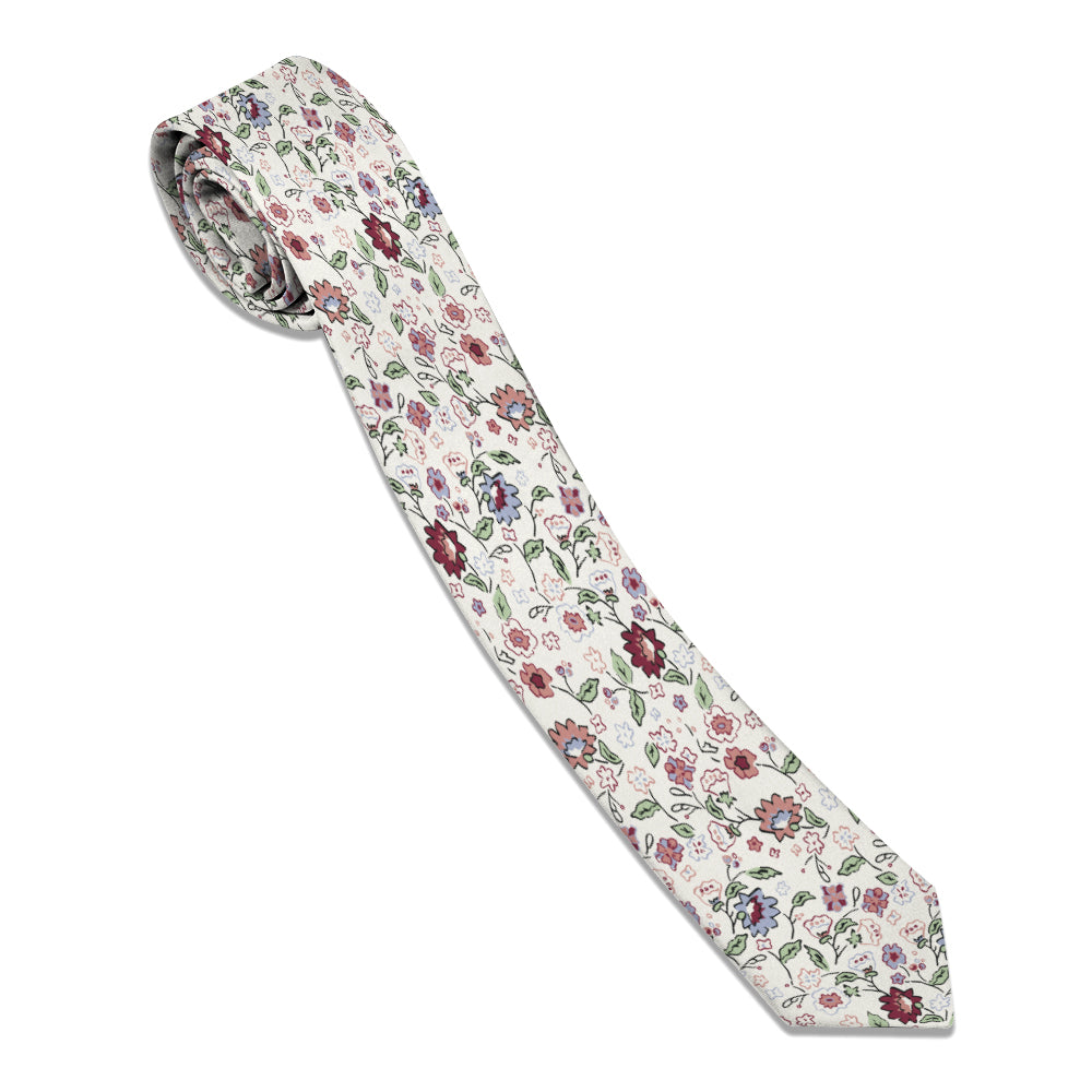 Cecile Floral Necktie -  -  - Knotty Tie Co.
