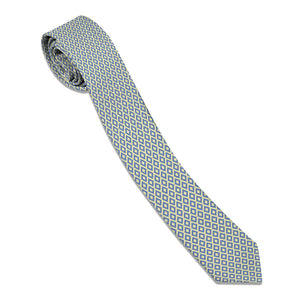 Clancy Geometric Necktie -  -  - Knotty Tie Co.