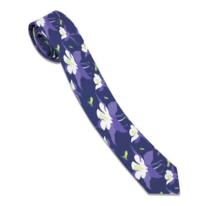 Columbine Floral Necktie -  -  - Knotty Tie Co.