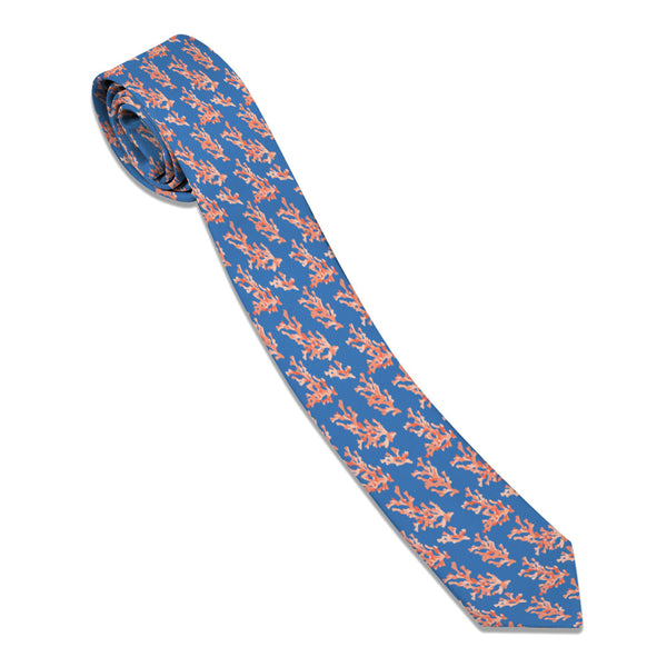 Coral Reef Necktie | Skinny, Knotty, Classic Widths