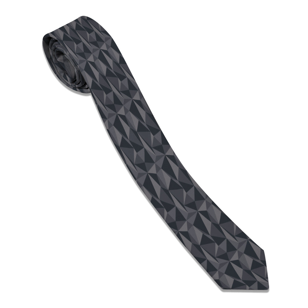 Crag Geometric Necktie -  -  - Knotty Tie Co.